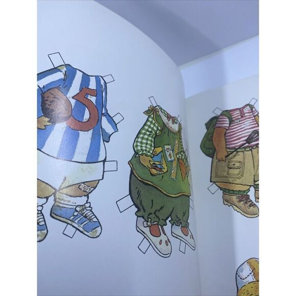 Vintage Peter Rabbit Paper Dolls Full Color Kathy Allert Uncut 1982 - Picture 10 of 12